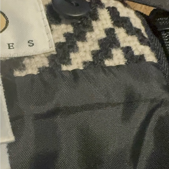 Talbots 100% wool skirt black and white excellent condition size 14 petite. - Picture 6 of 11